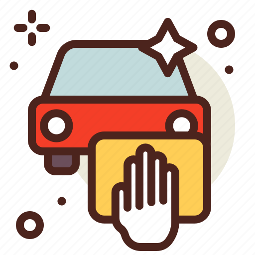 Icone de voiture lavée